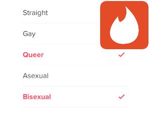 tinder lesbisch|Tinder now allows users to choose up to three sexual orientations